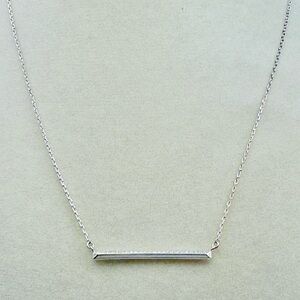 KATE SPADE Raise The Bar Pave’ Pendant Necklace NWT